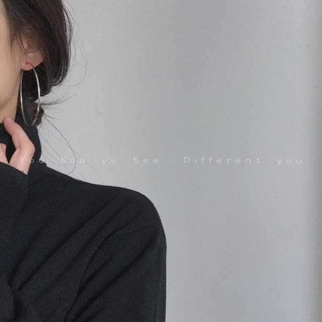 耳環誇張個性耳環女素圈高級感冷淡風小眾氣質新款大耳圈耳飾輕盈精緻輕奢高級韓國不過敏看不膩超閃耳環耳飾飾品配禮服百搭禮物