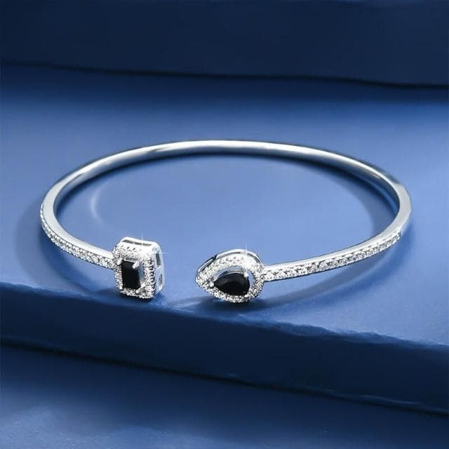 手鏈輕奢高級感開口可調節手镯ins超閃百搭手環大方氣質日常通勤防過敏派對約會手鏈輕盈手鏈手環手串手飾簡約百搭高級感