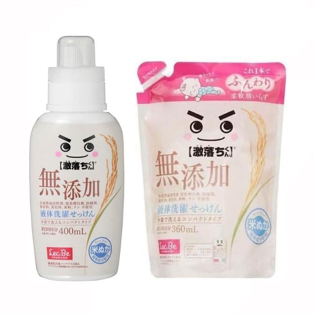 【LEC】日本 激落君 嬰幼兒 無添加洗衣精 400ml 洗衣劑 兒童洗衣精 嬰幼兒衣物