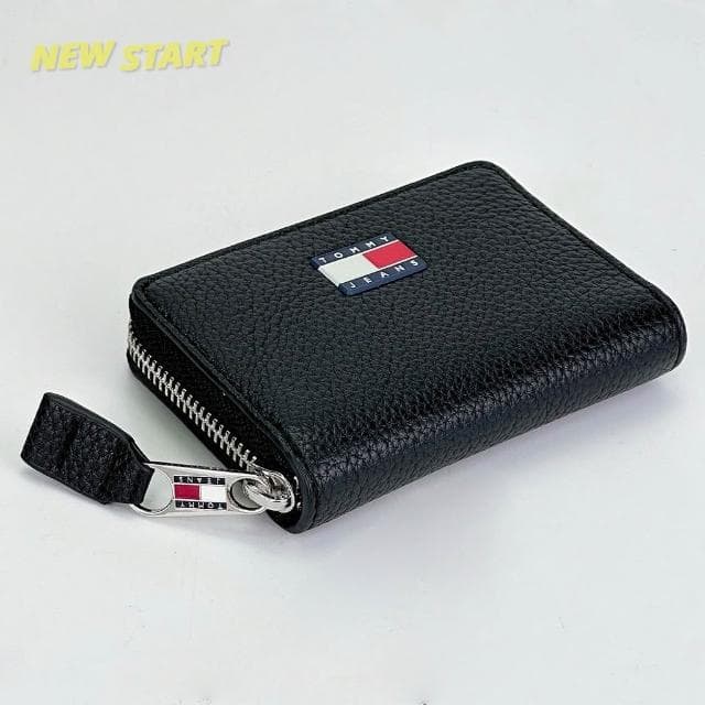 現貨 Tommy Jeans 經典國旗 荔枝紋 拉鍊 零錢包