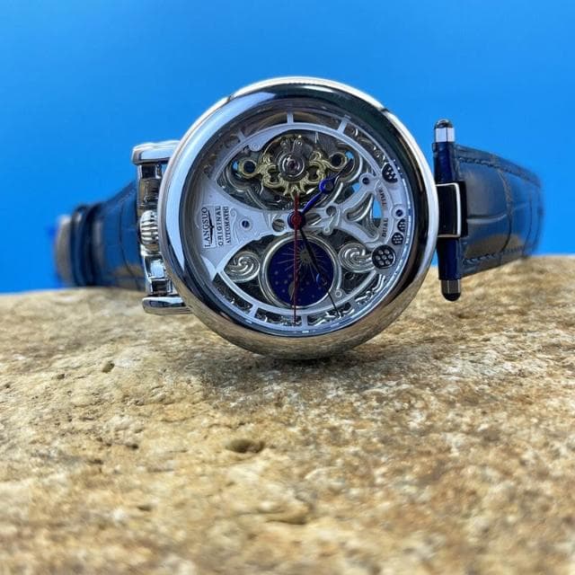 手錶男防水機械手表雕花機芯時尚全自動機械手表機械陀飛輪輕奢小眾高級感精工錶男士爸爸商務風瑞士錶高顏值精品金屬指針男錶