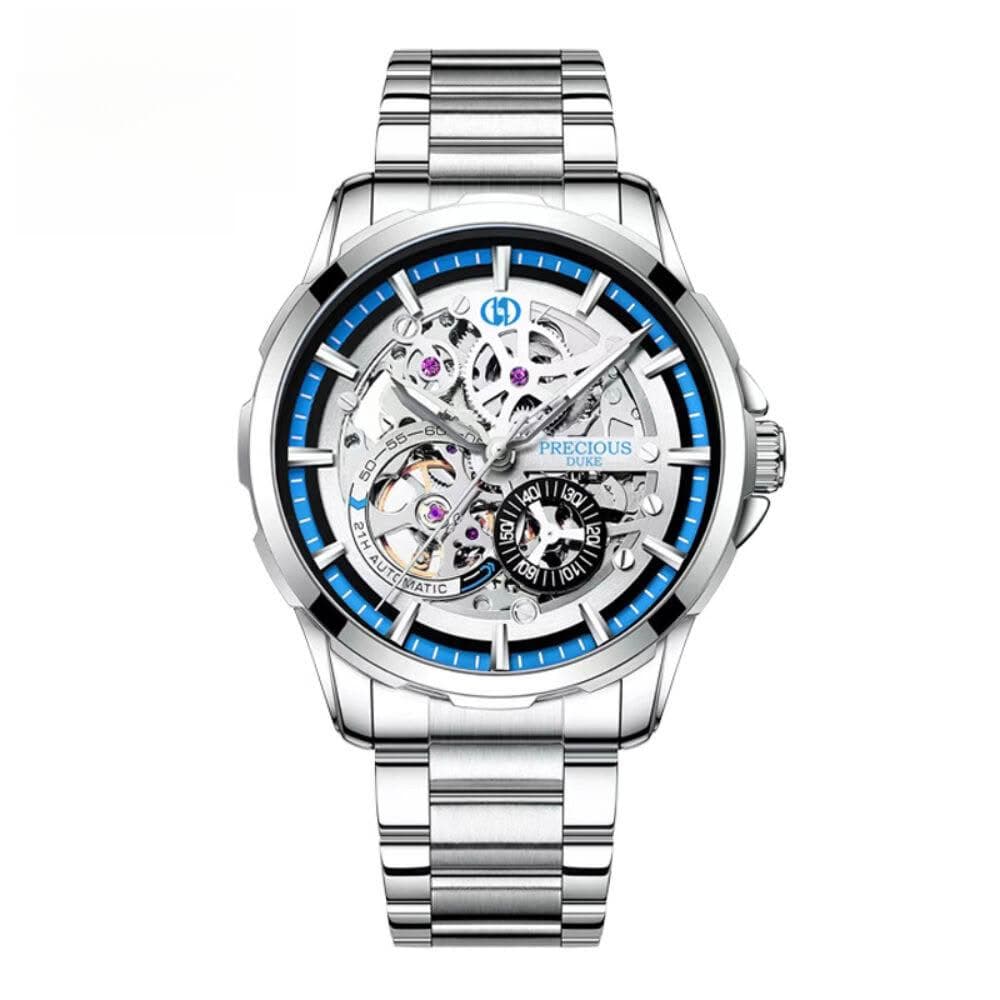 手表男士機械表防水夜光商務陀飛輪多功能輕奢小眾高級感精工錶男士爸爸商務風瑞士錶簡約氣質精緻石英錶高顏值精品金屬指針男錶 