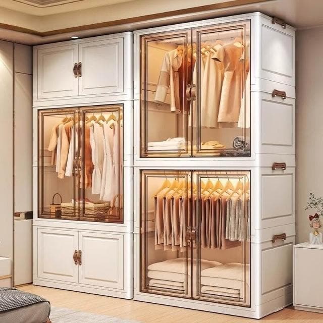 免安裝寶寶衣櫃加厚嬰兒收納櫃家用零食整理箱衣服儲物兒童小衣櫥