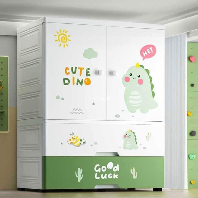 88加厚兒童衣櫃收納櫃塑料家用臥室衣服儲物櫃嬰兒寶寶小衣櫥