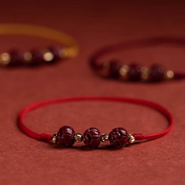 【巴黎精品】現貨+預購 天然硃砂腳鍊手鍊腳踝鏈足鏈腳飾轉運招財淨化開運情人節禮物(飾品3款a1lh35)