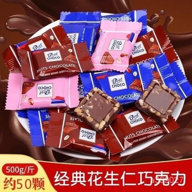  巧剋力散裝喜糖年貨糖果新年零食代可可脂E