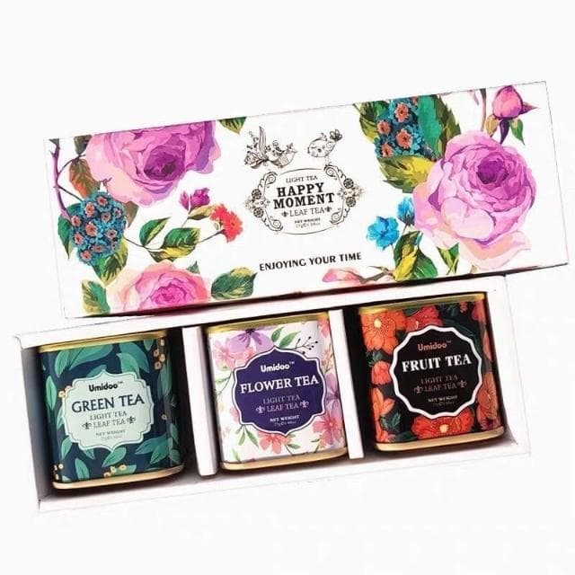  精品 花茶節日禮物花茶禮盒伴手禮員工媽媽長輩實用鐵罐禮物花茶婚禮實用00