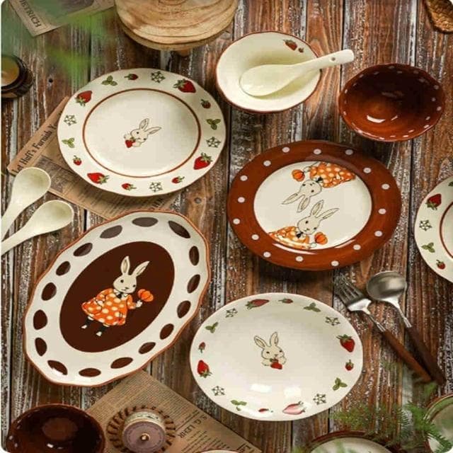 Jimi集米 碗碟套裝 餐具禮盒 閨蜜生日禮物 女生伴手禮 碗碟套裝餐具禮盒喬遷新居結婚定婚送新人