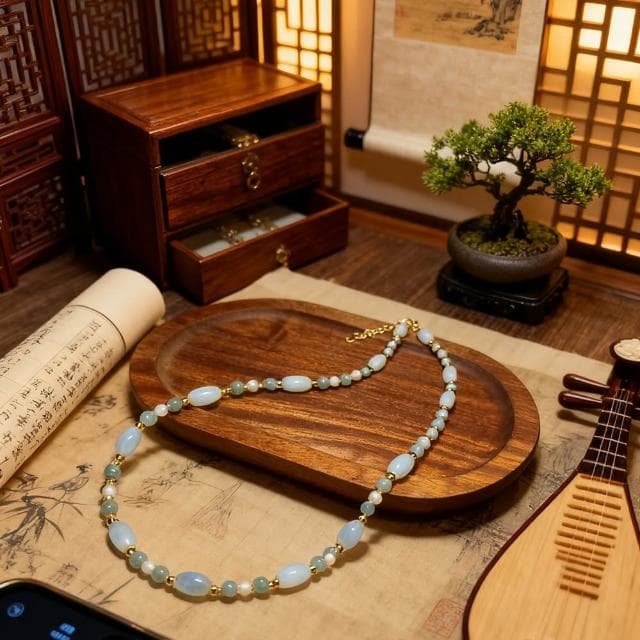 【Paiya 派亞】緬甸翡翠A貨項鍊/手鍊三彩部分帶黃翡二選一 買一套就是套裝