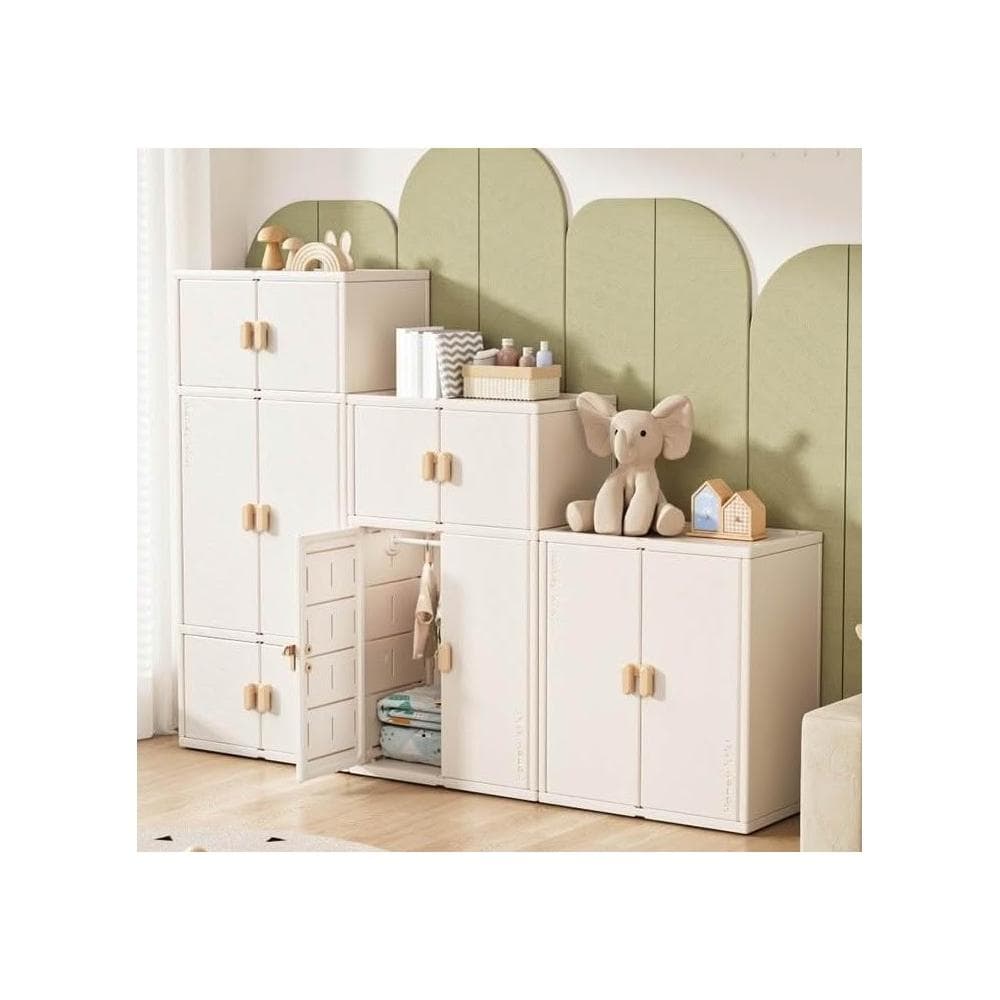 【芮芮商行】兒童衣櫃寶寶餵養台嬰兒兒童玩具收納櫃男女孩臥室家用儲物櫃