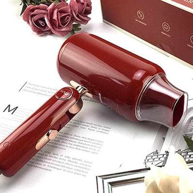 【SIAU 詩杭】智能恆溫低輻射負離子陶瓷吹風機 復刻限定版 摩登紅 CL-600-RD震旦代理 