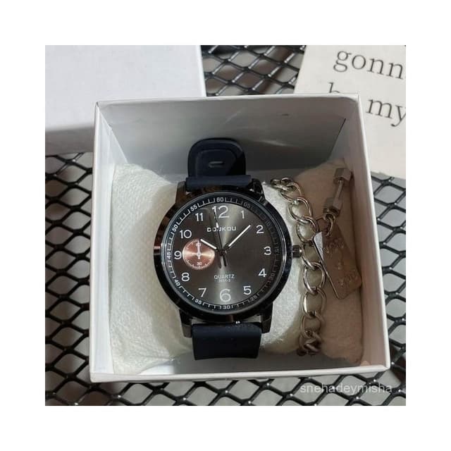 小李甄選  潮流帥氣高級感手錶男女款高中學生簡約防水高顔值小衆冷淡風情侶