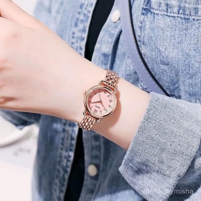 小李甄選  手錶女款白領複古小巧精緻小衆輕奢簡約高級感時尚氣質女士石英
