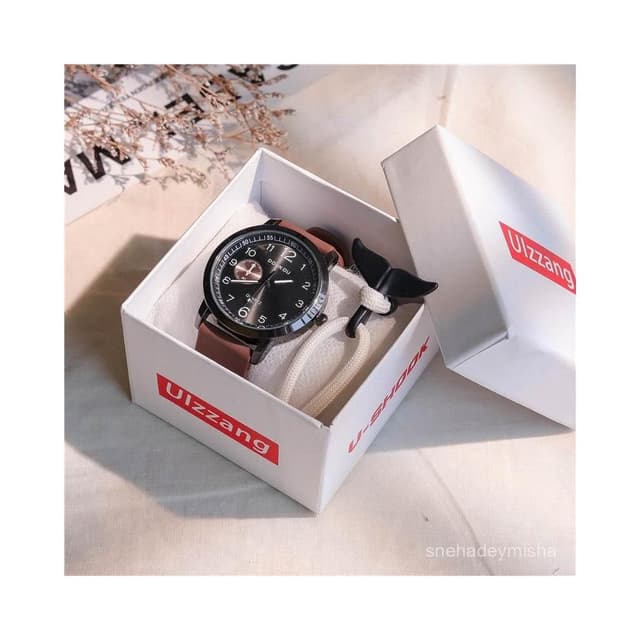 小李甄選  新款手錶男簡約輕奢硅膠帶學生手錶高級ins風時尚防水時尚石英錶