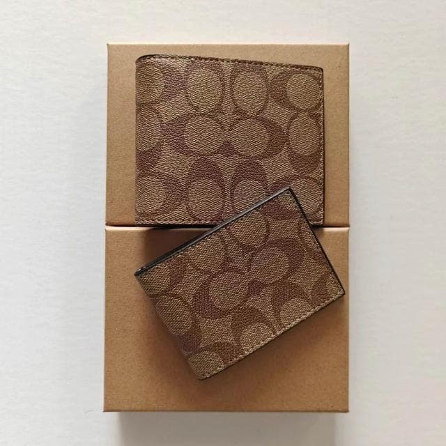 男士錢包休閑PVC配皮錢包男短款多卡位零錢包皮夾錢包時尚短夾錢包多功能卡包輕薄卡夾可折疊雙折疊包多卡層錢包商務禮物錢包