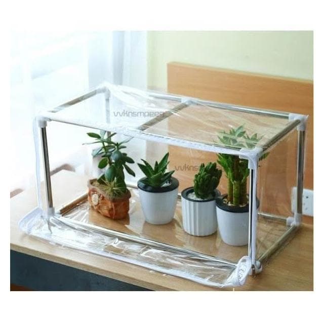 傢用植物保溫棚防雨棚保溫罩溫室花房暖房陽光棚防凍多肉盆栽庭院