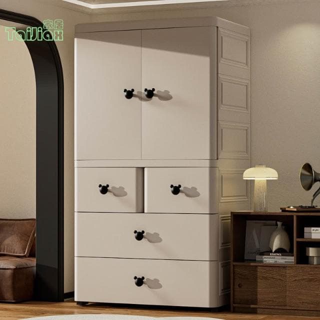 💥70cm加厚寶寶衣櫃 嬰兒收納櫃 簡易兒童衣櫥 衣服整理儲物櫃 抽屜櫃 置物櫃 儲物櫃 五斗櫃 層櫃 收納櫃 雜物櫃