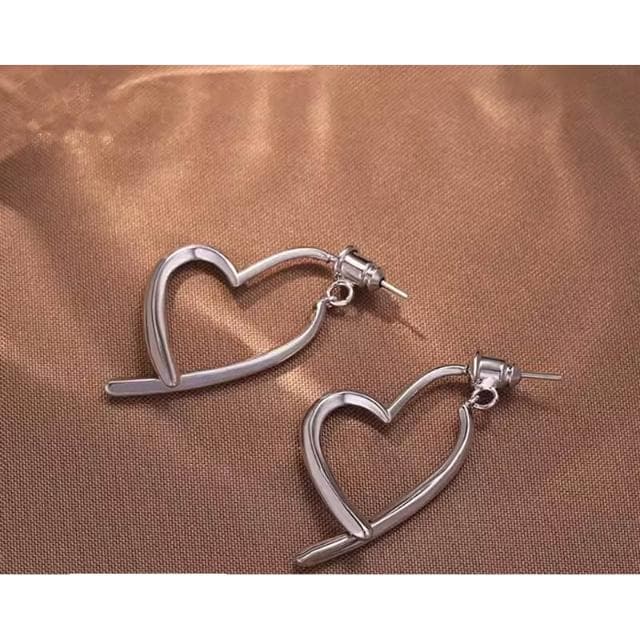 🎗飾間首飾鋪 愛心耳環銀針耳飾