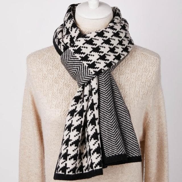 【米蘭精品】現貨+預購 頂級100%羊毛圍巾圍脖秋冬季加絨厚磅保暖針織圍巾休閒-時尚披肩男女配件74mi13