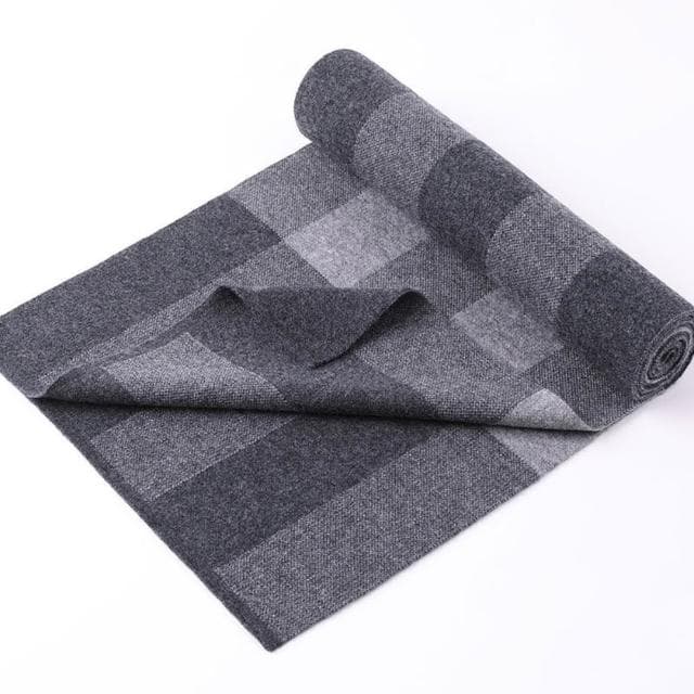 【米蘭精品】現貨+預購 頂級100%羊毛圍巾圍脖秋冬季加絨厚磅保暖針織圍巾休閒-韓版百搭針織男女配件74mi16