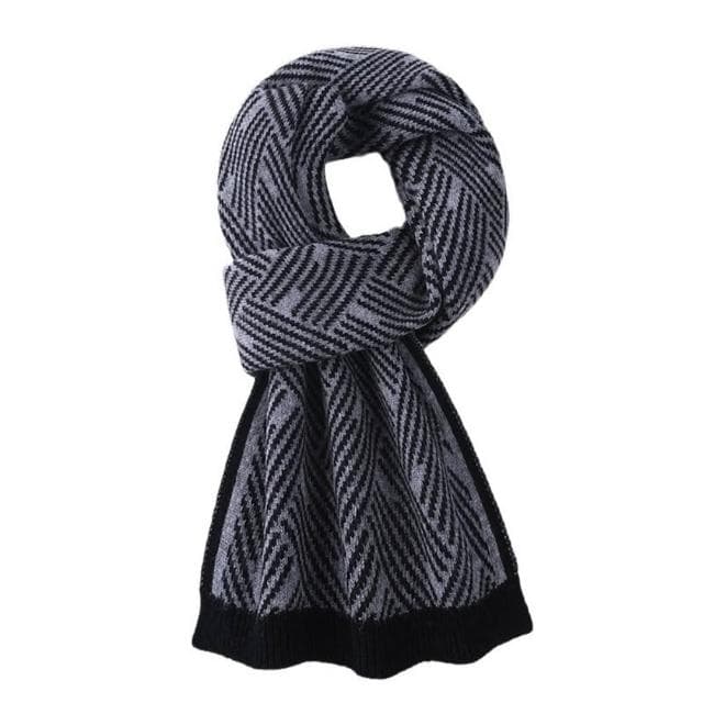 【米蘭精品】現貨+預購 頂級100%羊毛圍巾圍脖秋冬季加絨厚磅保暖針織圍巾休閒-韓版百搭針織男女配件74mi24