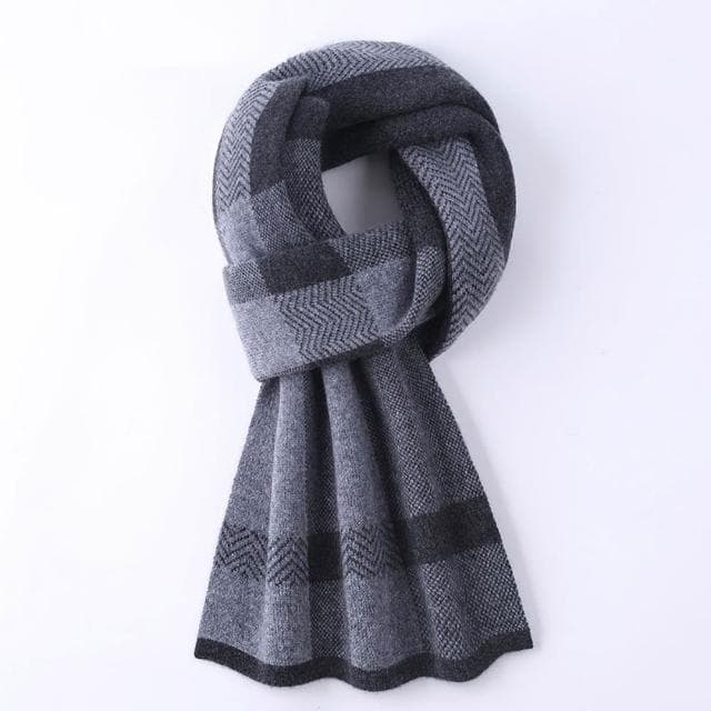 【米蘭精品】現貨+預購 頂級羊毛圍巾羊絨圍脖秋冬季加絨厚磅保暖針織圍巾休閒-高檔格紋羊絨男女配件74mi36