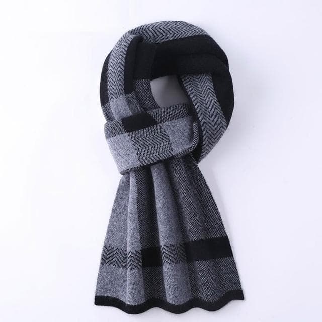 【米蘭精品】現貨+預購 頂級羊毛圍巾羊絨圍脖秋冬季加絨厚磅保暖針織圍巾休閒-高檔格紋羊絨男女配件74mi36