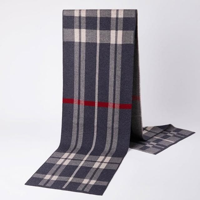 【米蘭精品】現貨+預購 頂級羊毛圍巾羊絨圍脖秋冬季加絨厚磅保暖針織圍巾休閒-格紋圍巾時尚男女配件74mi62
