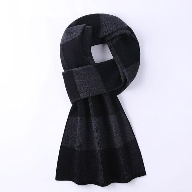 【米蘭精品】現貨+預購 頂級羊毛圍巾羊絨圍脖秋冬季加絨厚磅保暖針織圍巾休閒-格紋圍巾時尚男女配件74mi68