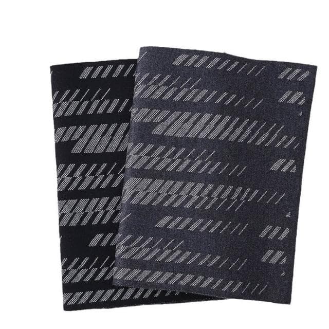 【米蘭精品】現貨+預購 頂級羊毛圍巾羊絨圍脖秋冬季加絨厚磅保暖針織圍巾休閒-羊毛格條時尚男女配件74mi75