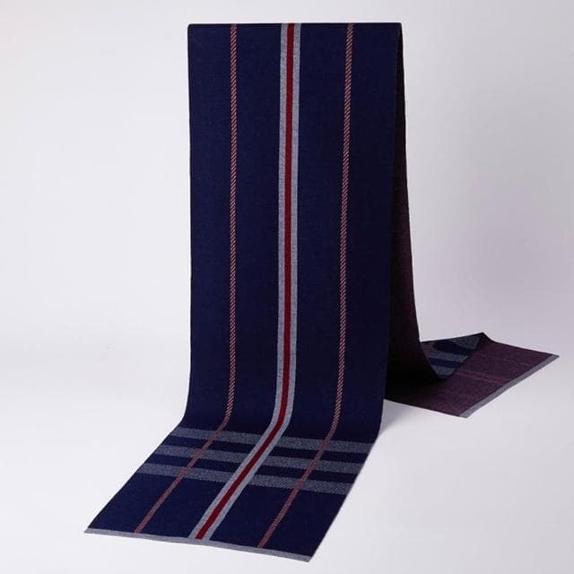 【米蘭精品】現貨+預購 頂級羊毛圍巾羊絨圍脖秋冬季加絨厚磅保暖針織圍巾休閒-格紋圍巾時尚男女配件74mi85