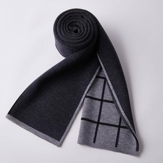 【米蘭精品】現貨+預購 頂級羊毛圍巾羊絨圍脖秋冬季加絨厚磅保暖針織圍巾休閒-格紋圍巾時尚男女配件74mi86