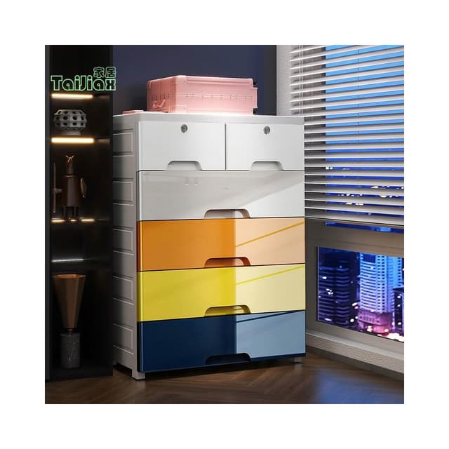大號抽屜式塑膠收納櫃子 嬰兒童衣櫃 儲物櫃 整理收納箱 收納架 收納盒 五斗櫃 抽屜櫃 置物櫃 雜物櫃 床頭櫃 床邊櫃