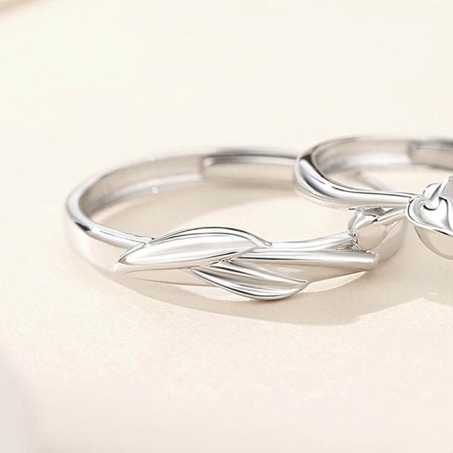 【巴黎精品】現貨+預購 頂級925純銀戒指婚戒女鑽戒開口戒子情侶對戒尾戒情人節禮物-遇見你男女飾品a1li87