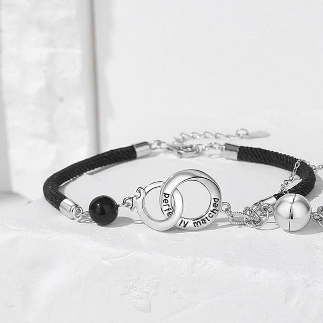 【巴黎精品】現貨+預購 手工編織手鍊手繩情侶手鏈女首飾情人節禮物-龍鳳莫比烏斯雙環男女飾品a1li76