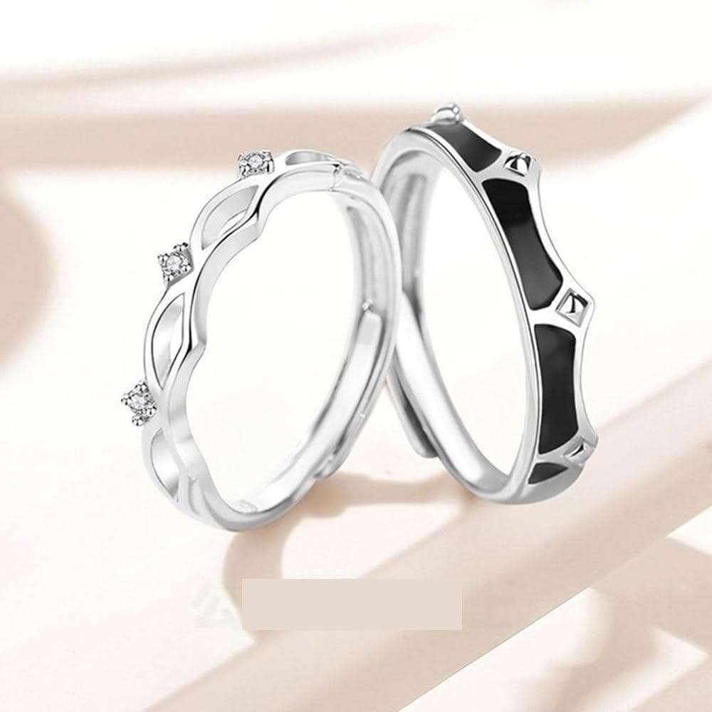 【巴黎精品】現貨+預購 頂級925純銀戒指婚戒女鑽戒開口戒情侶對戒尾戒情人節禮物-公主騎士男女飾品a1li54