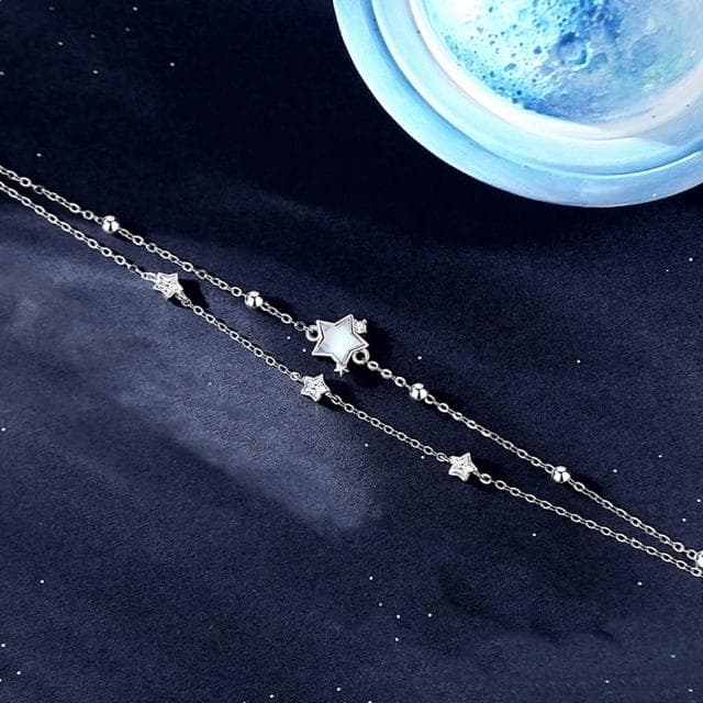 【巴黎精品】現貨+預購 頂級925純銀手鍊情侶手鏈女首飾情人節禮物-韓版925純銀情侶手鍊男女飾品a1li51