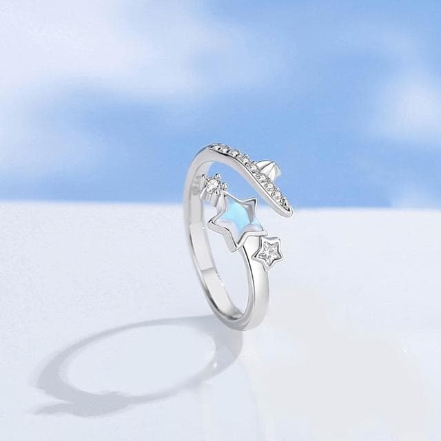 【巴黎精品】現貨+預購 頂級925純銀戒指婚戒女鑽戒開口戒情侶對戒尾戒情人節禮物-為你星動男女飾品a1li48