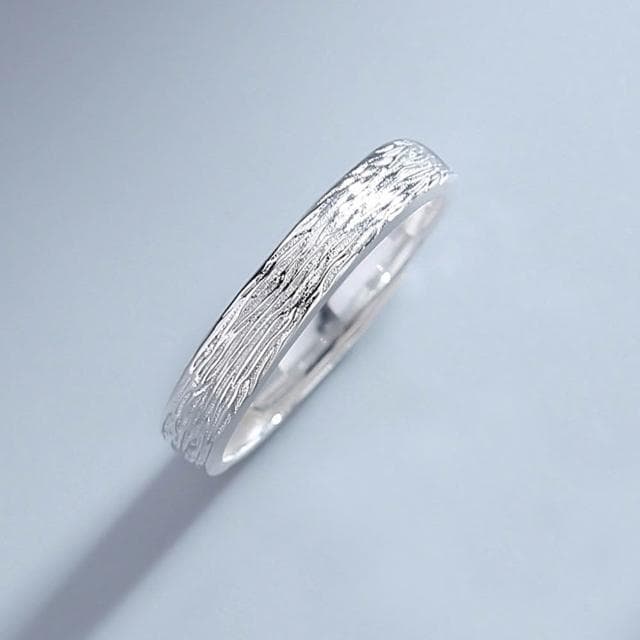 【巴黎精品】現貨+預購 頂級925純銀戒指婚戒女鑽戒開口戒情侶對戒尾戒情人節禮物-歲月純銀男女飾品a1li28