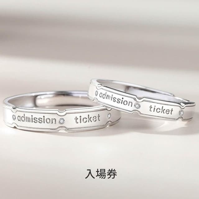 【巴黎精品】現貨+預購頂級925純銀戒指婚戒女鑽戒開口戒子情侶對戒尾戒情人節禮物-字母素圈男女飾品a1li5