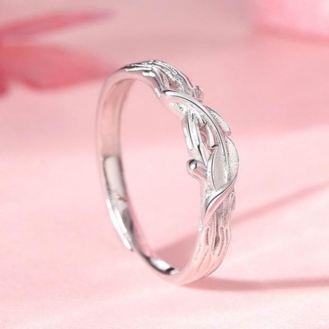 【巴黎精品】現貨+預購 頂級925純銀戒指婚戒女鑽戒開口戒情侶對戒尾戒情人節禮物-羽化成蝶男女飾品a1li12