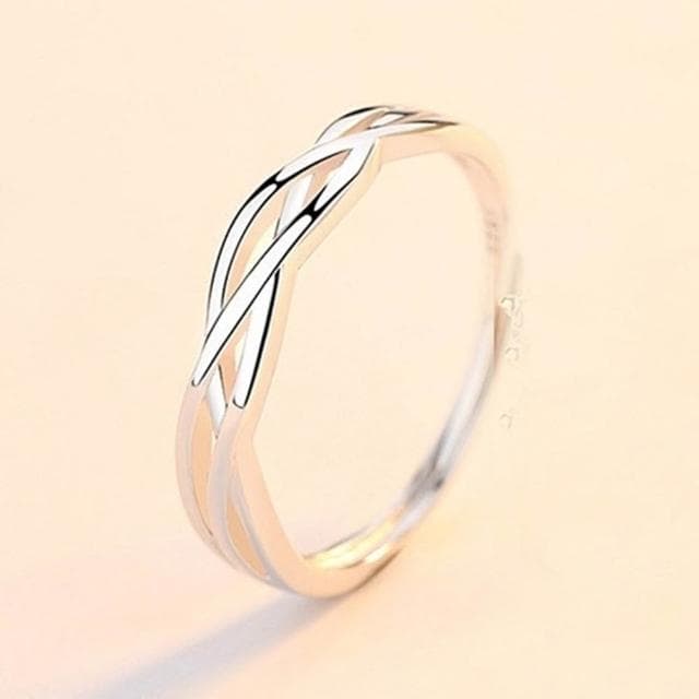 【巴黎精品】現貨+預購 頂級925純銀戒指婚戒女鑽戒開口戒情侶對戒尾戒情人節禮物-韓版纏愛男女飾品a1li10