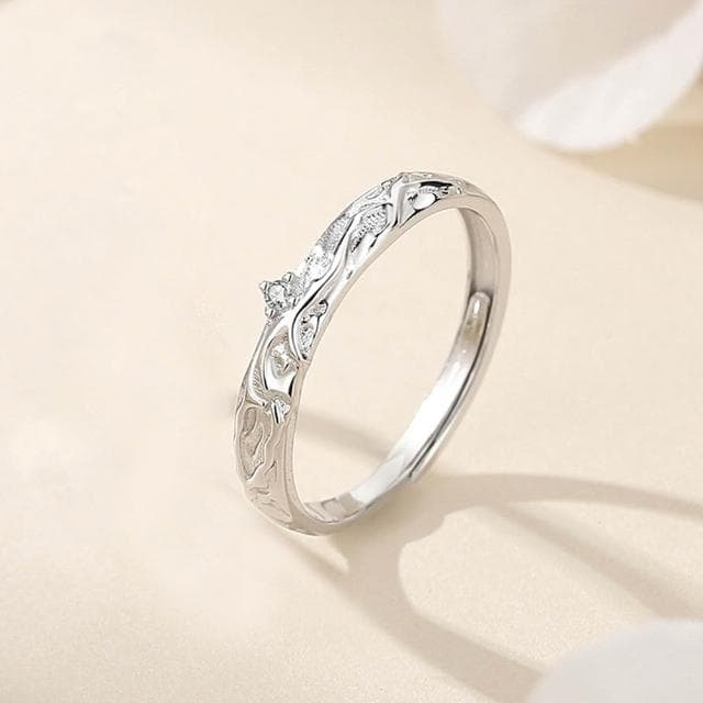 【巴黎精品】現貨+預購頂級925純銀戒指婚戒女鑽戒開口戒子情侶對戒尾戒情人節禮物-岩溶摯愛男女飾品a1li2