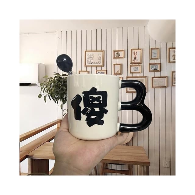 搞怪 傻杯 牛杯 創意 禮物 陶瓷杯 生日禮物 搞笑 送男女朋友 趣味 咖啡杯 沙鵰禮物 交換禮物 馬克杯