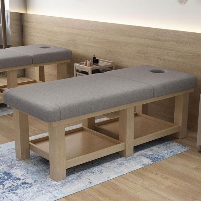 幕辭家居 實木美容床推拿按摩多功能一體中醫理療美體采耳美容院專用治療床 135