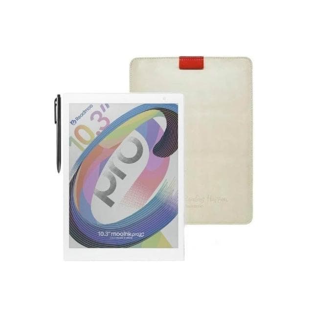 Readmoo 10.3吋 mooInk Pro 2C 彩色電子書平板+折疊皮套 (顏色隨機)
