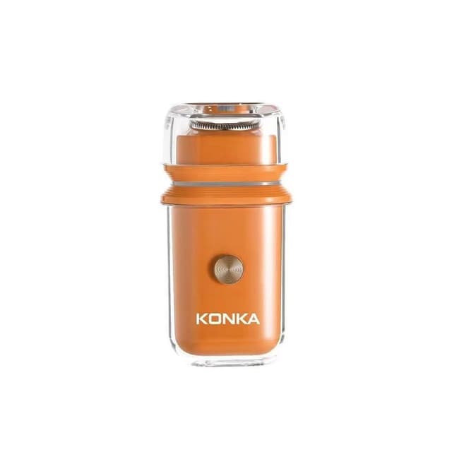 【ibits】KONKA康佳 正品 小冰磚電動刮鬍刀 Type-C充電 IPX6防水 雙環磁吸刀頭 KTXD-1318-T