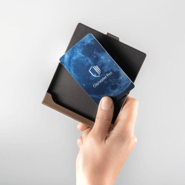 免運優惠 CoolWallet_Pro 加密貨幣 冷錢包 (支援多數幣種包含Trc20)