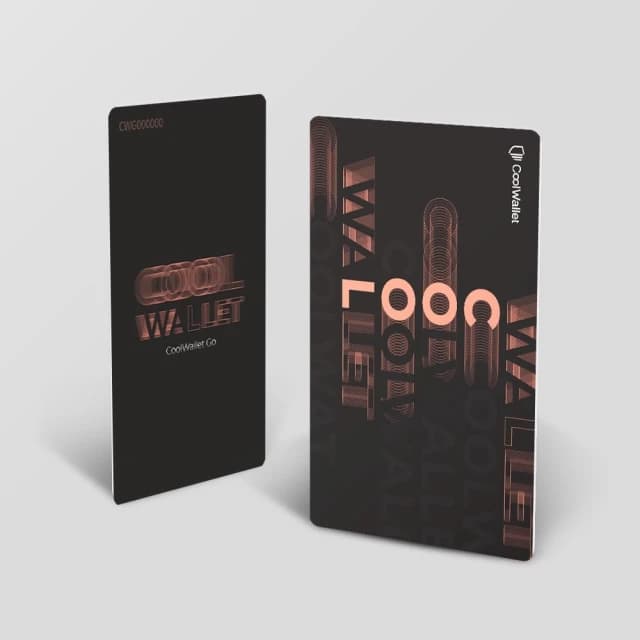 CoolWallet_Go 加密貨幣 冷錢包 (支援多數幣種包含Trc20)