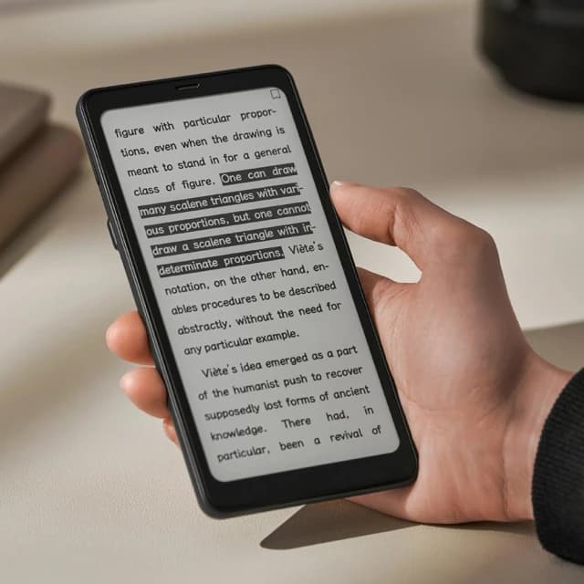 【BOOX 文石】BOOX Palma 2｜6.13 吋手機型電子書閱讀器(爵士黑)，含原廠保護殼 ★全新現貨★